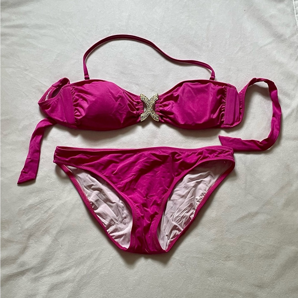 Trina Turk Bikini Set, Size 6, EUC